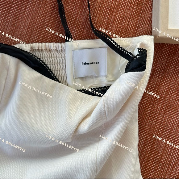 Reformation Melanie Top - Ivory - Picture 8 of 13